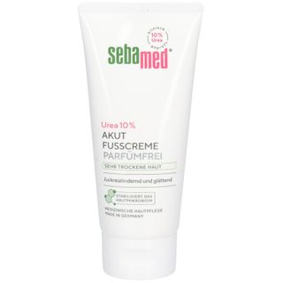 Sebamed Urea 10% Akut Fußcreme parfümfrei