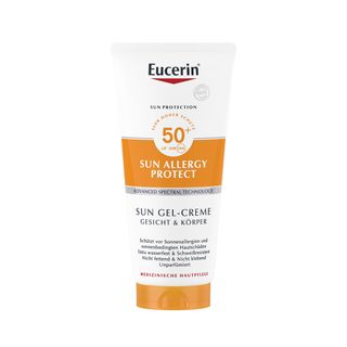 Eucerin® Sun Allergy Protect Sun Gel-Creme LSF 50+ – Sonnencreme gegen Sonnenallergie - Jetzt 20% sparen mit Code "sun20"* + Eucerin® Oil Control Face Sun Gel-Creme LSF 50+ 20ml GRATIS