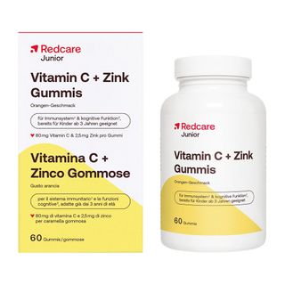 Redcare Junior Vitamin C + Zink Gummis
