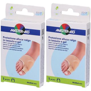 Protezione In Gel E Tessuto Master-Aid Footcare Per Alluce Valgo 1 Pezzo D5