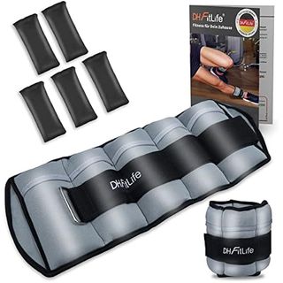DH FitLife Verstellbare Fußgelenk Gewichtsmanschetten