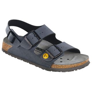 Birkenstock ESD-Sandale Milano, schwarz, normal