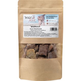 Wild & Fein Wildfleischsnack für Katzen, gefriergetrocknet