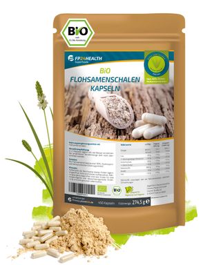 FP24 Health Bio Flohsamenschalen Kapseln