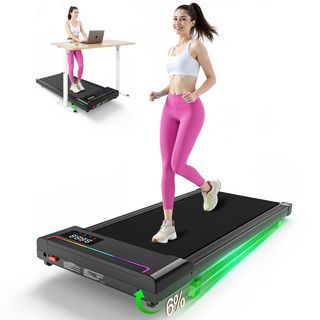 Akluer P03-B Laufmatte, Untertisch-Laufband mit Fernbedienung