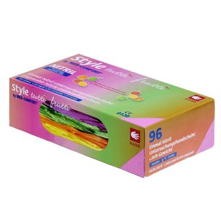 NITRAS MINT WAVE, Einmalhandschuhe aus Nitril, grün XL 100 Stück | Marktplatz
