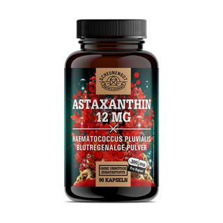 Scheunengut® Astaxanthin 12mg | 100% vegan | Antioxidans aus Blutregenalge Haematococcus Pluvialis
