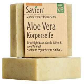 SAPHR Aloe Vera-Seife mit Krbisfaser 110 g - Shop Apotheke
