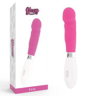 paulchen sexspielzeug Fun Factory PATCHY PAUL G5 rot Silikon Vibrator für sie groß (Set inkl.  tollen Zubehör) G-Punkt Paulchen Wurm » Vibrator Welt