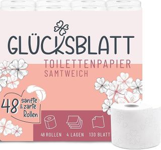 Glücksblatt Toilettenpapier Sanftweich BIG PACK