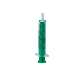 Produktbild von Romed Einmalspritzen 3 Ml – 100 Stück Einzeln Steril Verpackt, Luer-Ansatz, Latexfrei