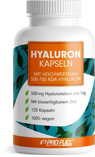 ProFuel - Hyaluron Kapseln - 500 mg Hyaluronsäure pro Tag - Kapseln