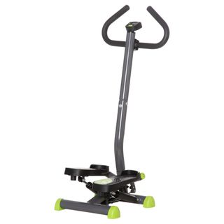 HOMCOM Stepper mit Griff, LCD-Display und einstellbarem Widerstand