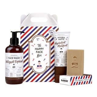 Monsieur BARBIER - Gesichtspflege-Set für Männer - THE HAPPY FACE BOX - Routine Set