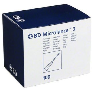 Produktbild von JIBENGAO 27G 1/2 Zoll (13 Mm) Kanülen – 100 Stück Einzeln Verpackt, Luer-Lock, Für Labor & Industrie