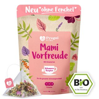 PregniVital Mami Vorfreude - BIO Schwangerschaftstee für die gesamte Schwangerschaft