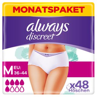always - Inkontinenz-Höschen "Discreet" Gr.M