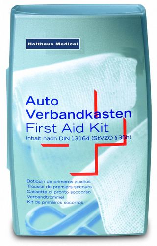 HOLTHAUS MEDICAL Auto-Verbandskasten Klassik , DIN 13164