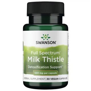 SWANSON Mariendistel 500 mg 30 vegane Kapseln