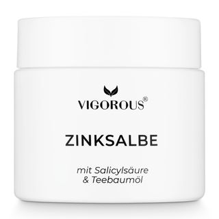 VIGOROUS® Zinksalbe gegen Akne, Pickel & Unreinheiten