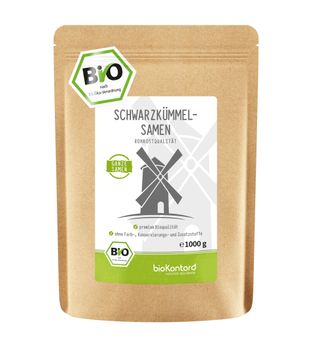Vita2You Bio Schwarzkümmelsamen 1kg – ägyptisch Produktbild-Vorschau 4