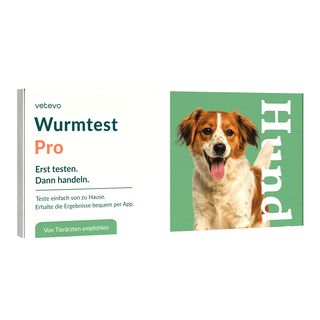 Wurmtest Pro Hund – inkl. Giardien
