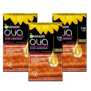 und - Dauerhafte Ammoniak, Olia 3 Intensives SHOP Ölen APOTHEKE pflegenden natürlichen ohne Rot St Mit Garnier Haarfarbe