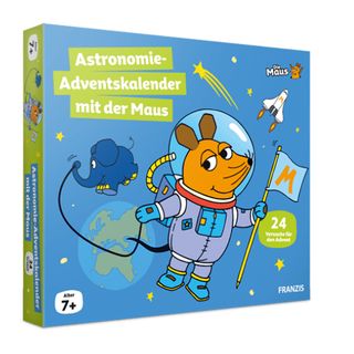 Franzis Astronomie-Adventskalender mit der Maus