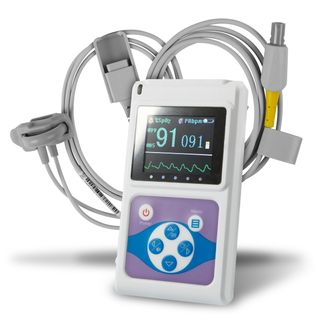 Pulox - PO-650B - Handheld-Pulsoximeter mit externem Sensor für Neugeborene & Kinder
