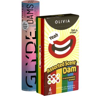 Kondomotheke® Sheer Glyde & Olivia Dams-Doppel