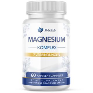 Provilea Magnesium Komplex 7-fach Hochdosiert - Für Schlaf, Nerven & Muskeln