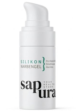 Silikon Narbengel mit Pro-Vitamin B5 & Aloe Vera | Bei Narben &  Dehnungsstreifen | sapura health 15 ml - Shop Apotheke