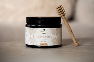 bedrop XXL Manuka Honig mit MGO 500+ (zertifiziert) Glas