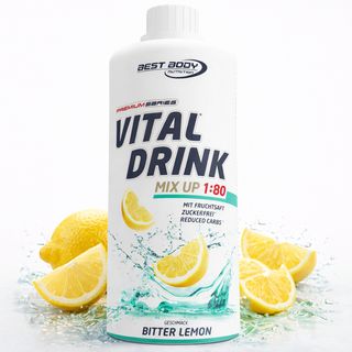Best Body Nutrition Low Carb Vital Drink, Zitrone-Limette