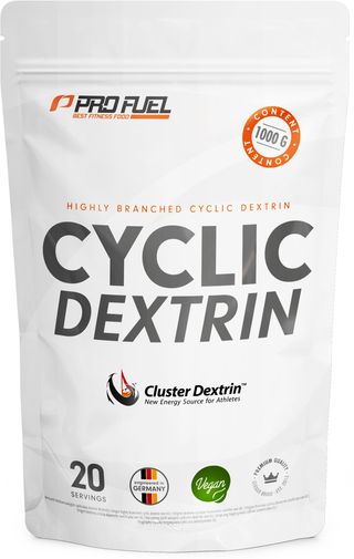 ProFuel - Cluster Dextrin® 1kg - hochverzweigtes zyklisches Dextrin - 20 Portionen - 1 kg