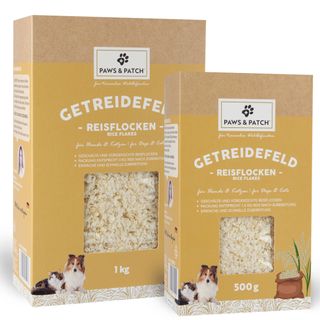 PAWS & PATCH REISFLOCKEN für Hunde und Katzen