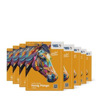 Happy Horse Lecker Snack Honig Mango 8 x 800 g