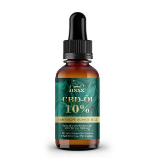 Jinxx - 10% Vollspektrum CBD Öl THC-frei