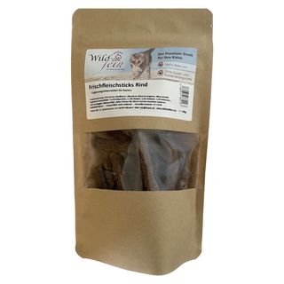 Wild & Fein Frischfleischsticks Rind für Katzen