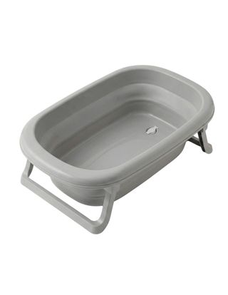 Faltbare Babybadewanne mit Ablaufstopfen