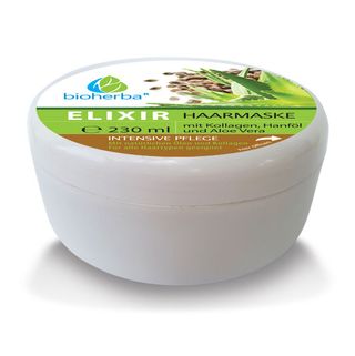 Bioherba Haarmaske Elixir Mit Kollagen, Aloe Vera & Hanfl Intensive Pflege  230 ml - Shop Apotheke