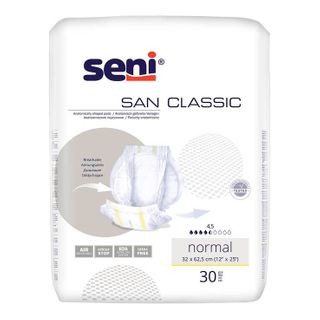 Seni San Classic Inkontinenzvorlage Normal, 1 Packung = 30 Stück