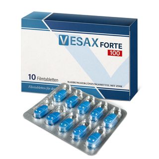 Vesax Forte | rezeptfrei Pillen für den aktiven Mann | 10 Filmtabletten
