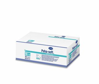 Peha-soft® powderfree aus Latex Untersuchungshandschuhe Gr. M 7 - 8