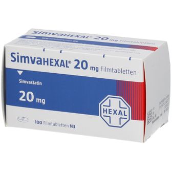 SimvaHEXAL® 20 mg 100 St - shop-apotheke.com