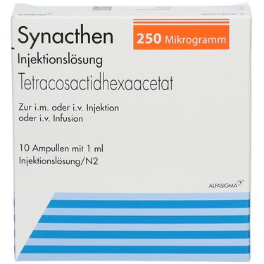 Synacthen 0,25 mg 10x1 ml mit dem E-Rezept kaufen - Shop Apotheke