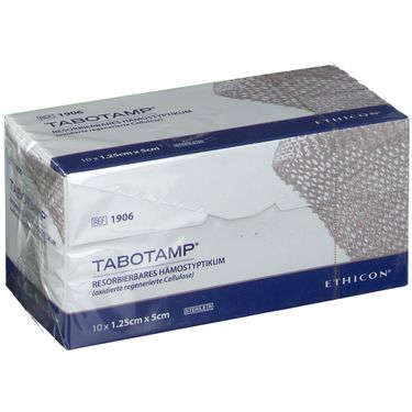 Tabotamp Haemostyptikum 5x1,25cm Wundgaze 10 St - Shop Apotheke