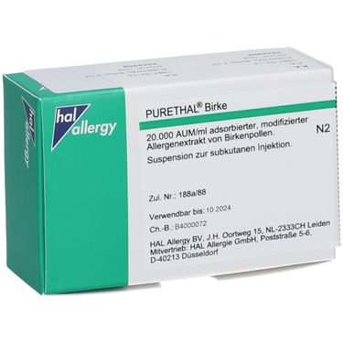 Purethal Birke 3 ml mit dem E-Rezept kaufen - SHOP APOTHEKE