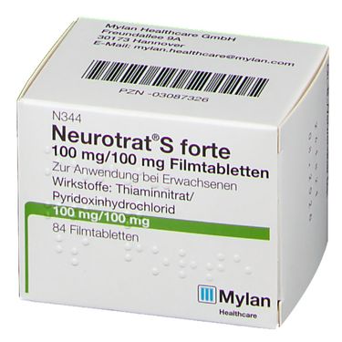 Neurotrat® S forte Filmtabletten 84 St - shop-apotheke.com