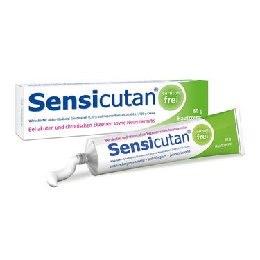 Sensicutan Creme – Bei Neurodermitis, 80 G, Mit Heparin Und Bisabolol, Apothekenpflichtig